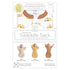 Transitional Swaddle Sack Kapalopussi, watercolor sunny days